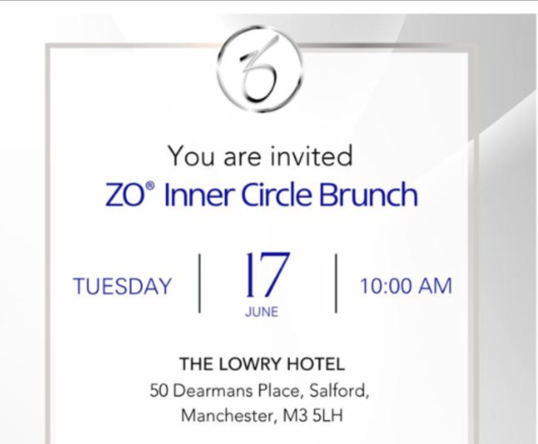 ZO Inner Circle Brunch Recap | Enhance Clinispa x ZO Skin Health Event Manchester